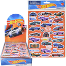 Hot Wheels Raised Sticker Sheet 24 Count