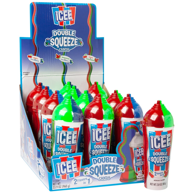 Icee Double Squeeze Candy 12 Count