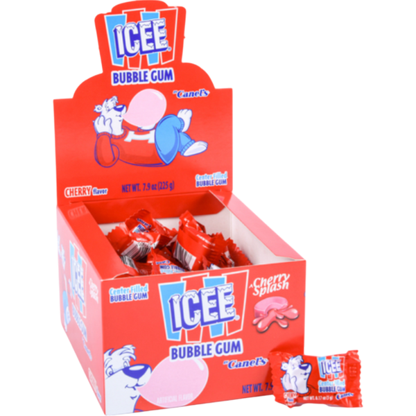 Icee Bubblegum Cherry Splash 45 Count | Cow Crack Wholesale