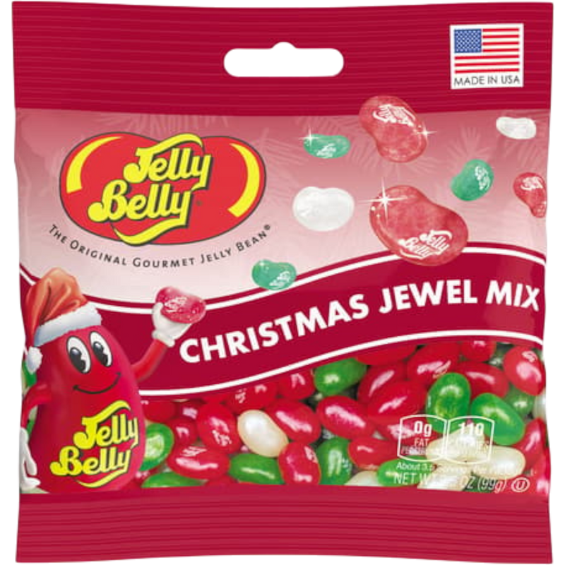 Jelly Belly Christmas Jewel Mix 3.5 oz 12 Count