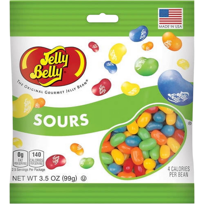 Jelly Belly Sours 3.5 OZ 12 Count