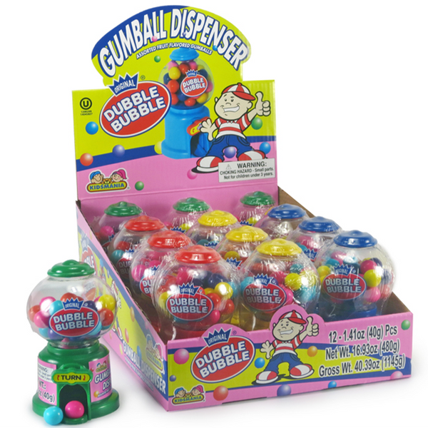 Kidsmania Double Bubble Gum ball Dispenser | Cow Crack Wholesale