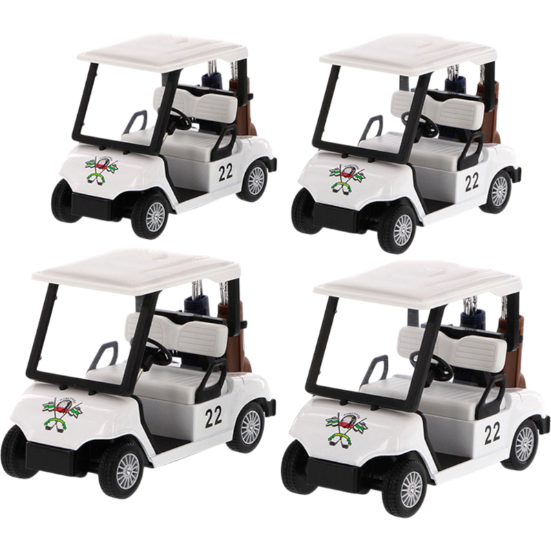 Kinsmart Golf Cart 4.5" Diecast 12 Count