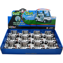 Kinsmart Golf Cart 4.5" Diecast 12 Count