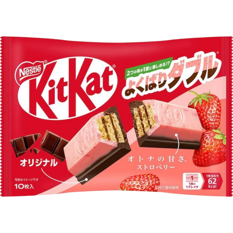 Kit Kat Strawberry and Chocolate Duo 10 Count