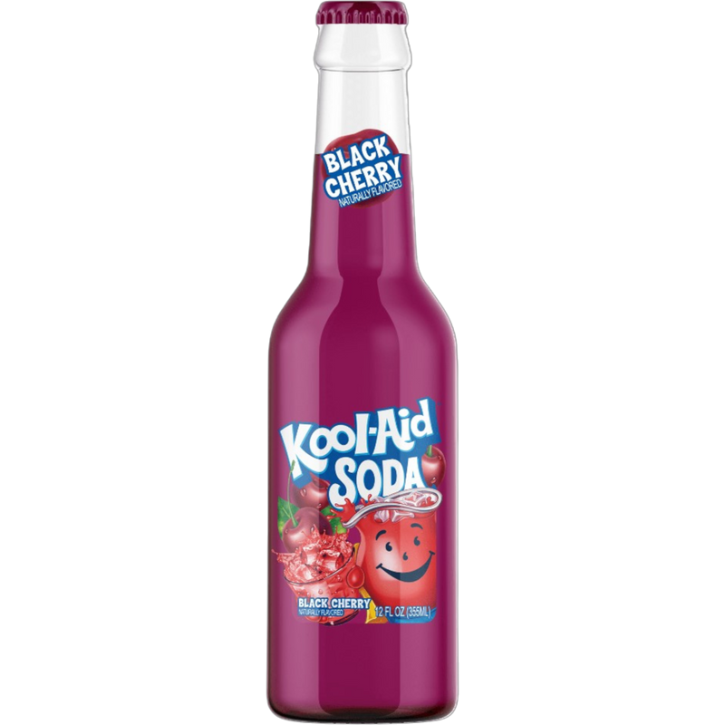 Kool-Aid Black Cherry Soda 12 Count