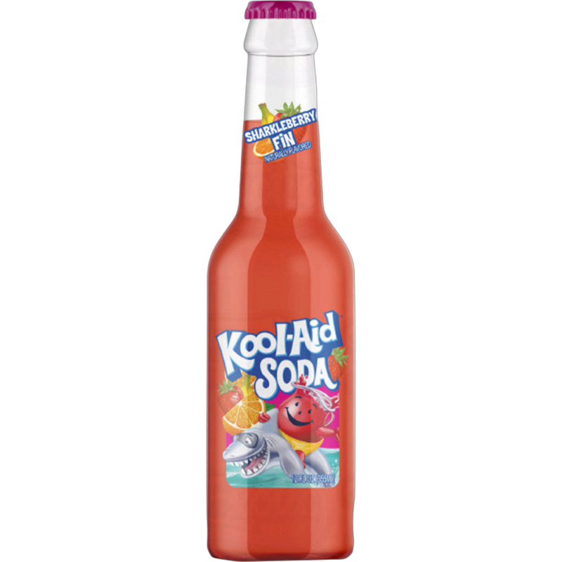 Kool-Aid Sharkleberry Fin Soda 12 Count