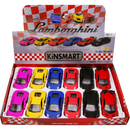 Kinsmart Matte Lamborghini Assortment 1/36 Scale 12 Count