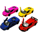 Kinsmart Matte Lamborghini Assortment 1/36 Scale 12 Count