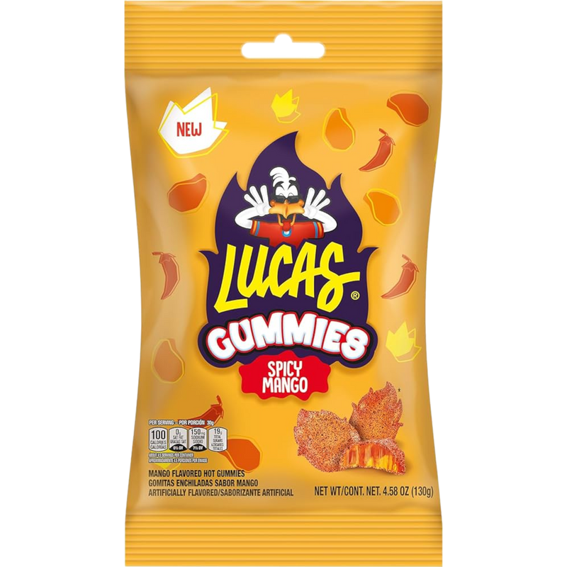 Lucas Gummies Spicy Mango 12 Count