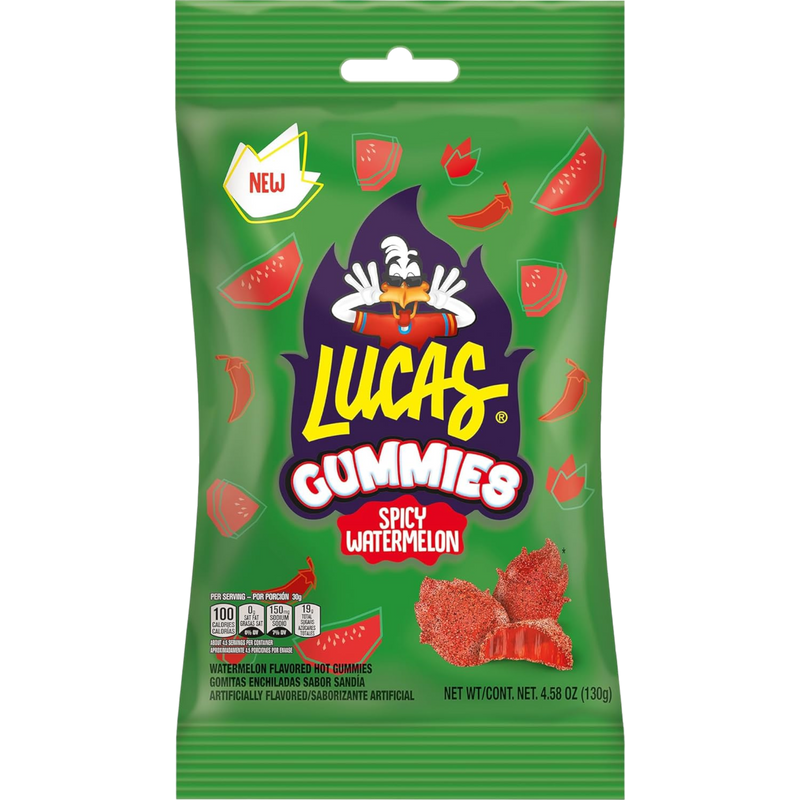 Lucas Gummies Spicy Watermelon 12 Count