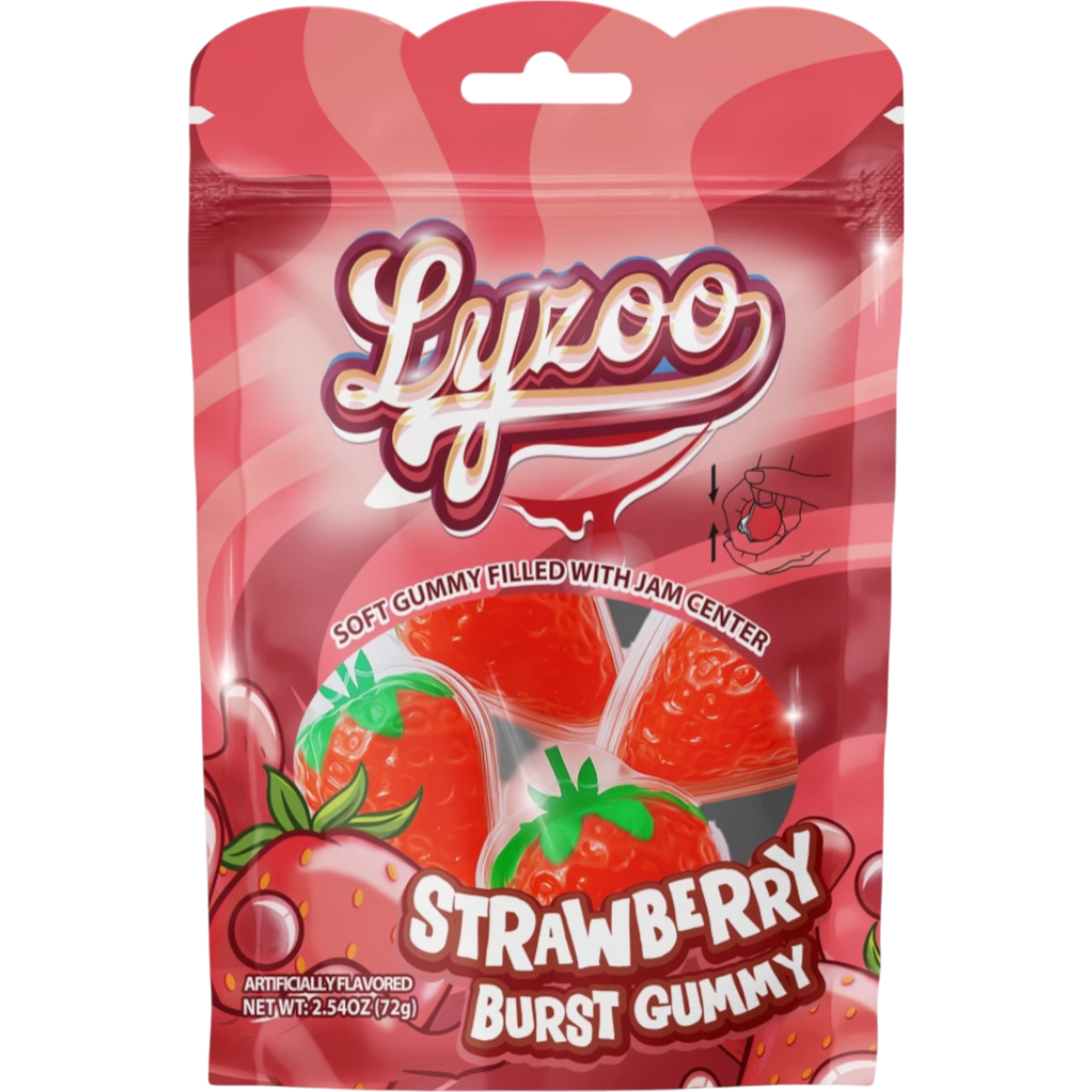 Lyzoo Strawberry Gummy | Cow Crack Wholesale