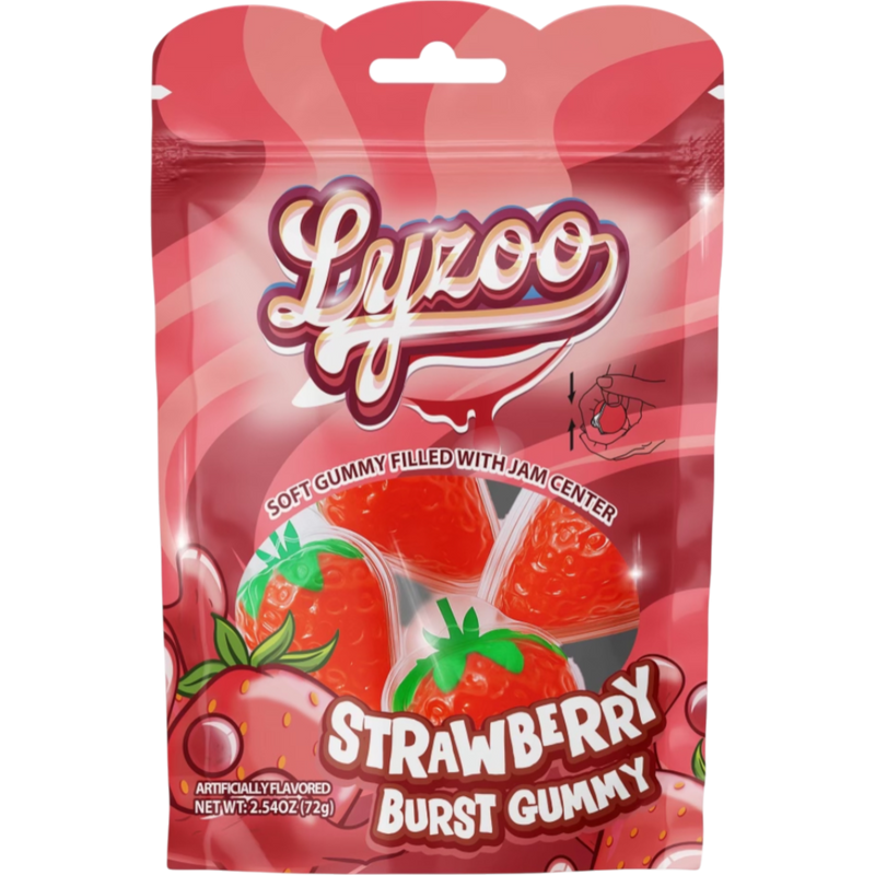 Lyzoo Strawberry Gummy 6 Count
