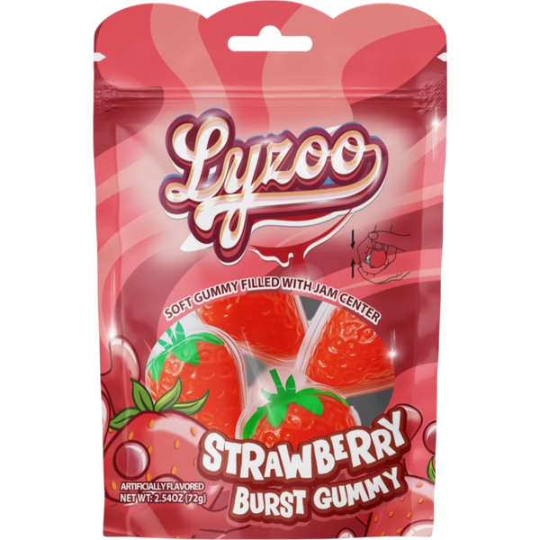 Lyzoo Strawberry Gummy | Cow Crack Wholesale