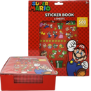 Super Mario 6 Page Sticker Book 24 Count