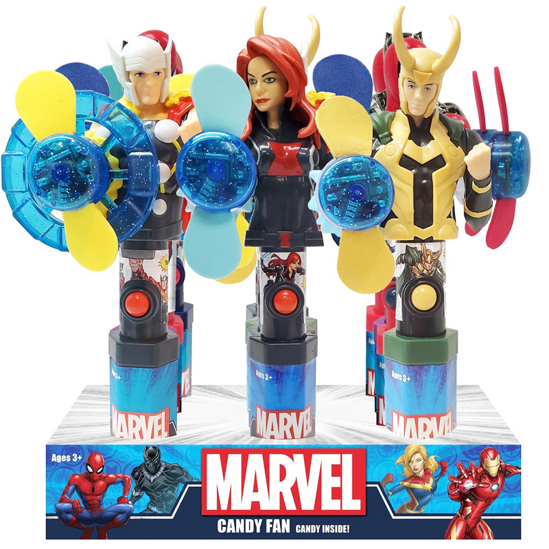 Marvel Avengers Candy Fan 12 Count