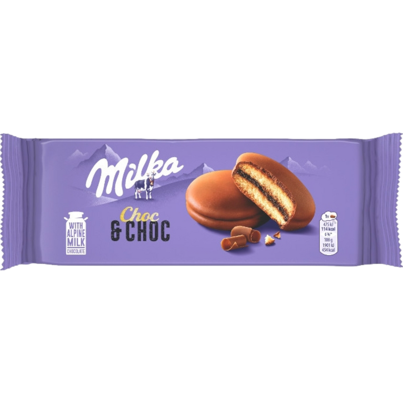Milka Choc & Choc Cookies 12 Count