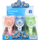 Mini Fan Rechargeable 12 Count
