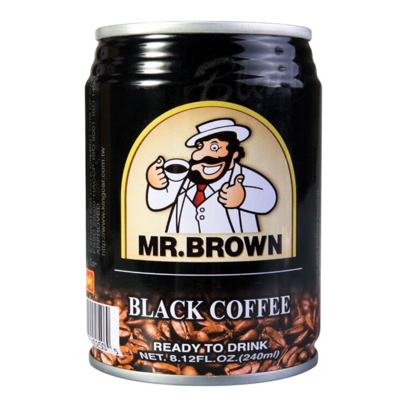Mr. Brown Black Iced Coffee 24 Count
