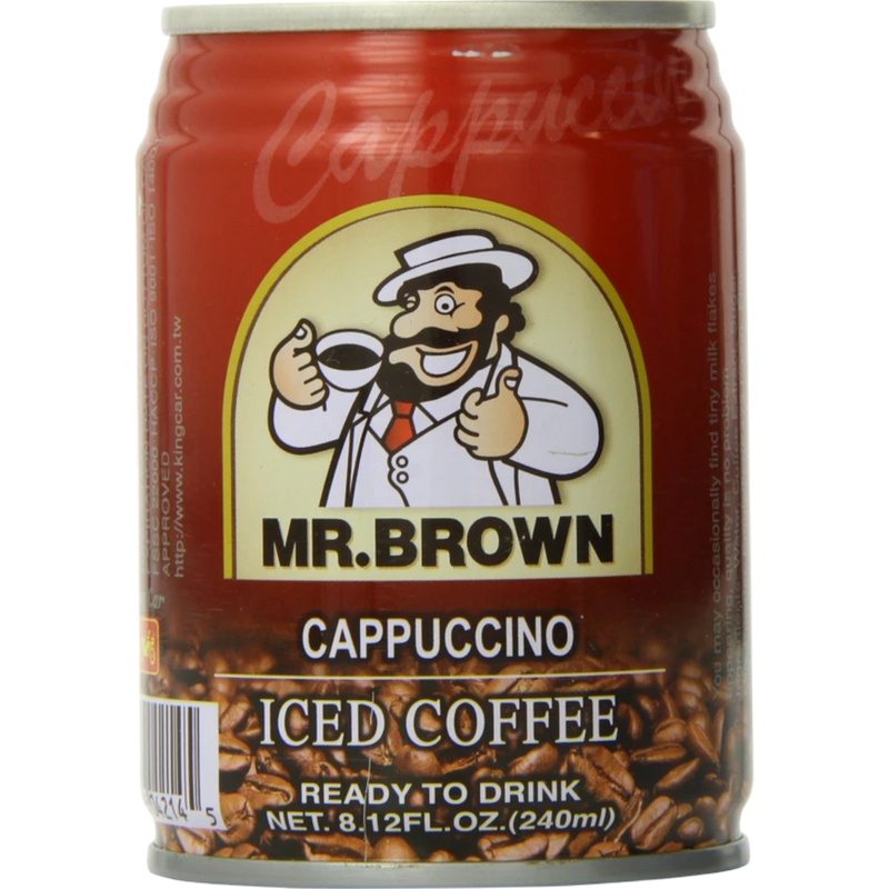 Mr. Brown Cappuccino Iced Coffee 24 Count