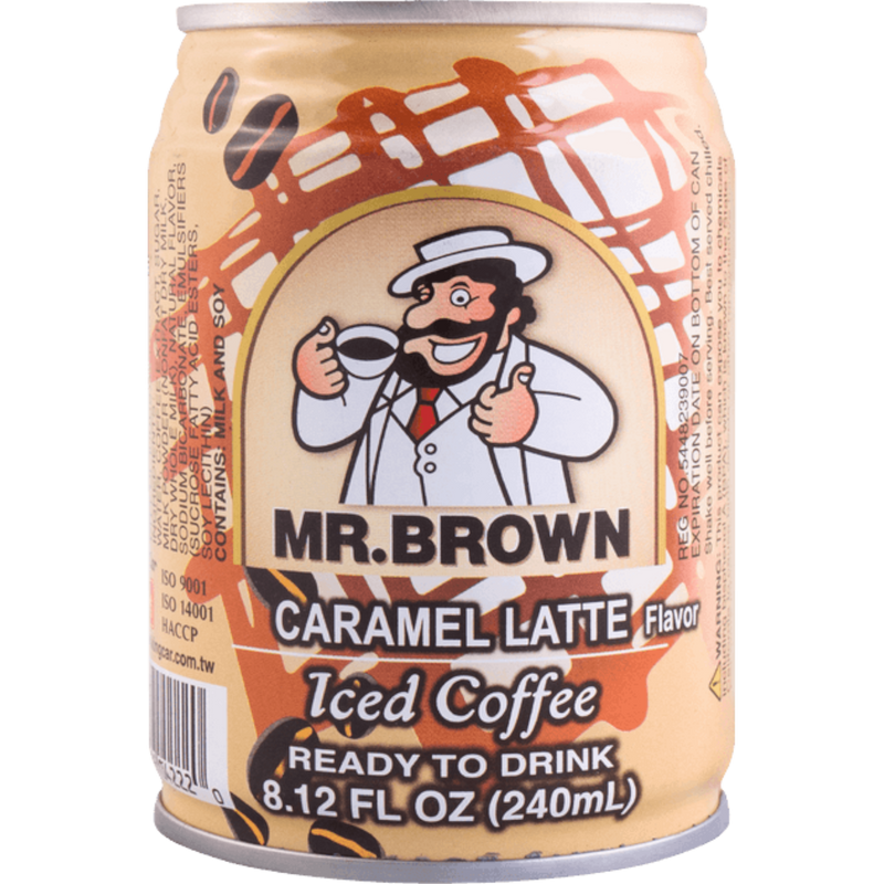 Mr. Brown Caramel Latte Iced Coffee 24 Count
