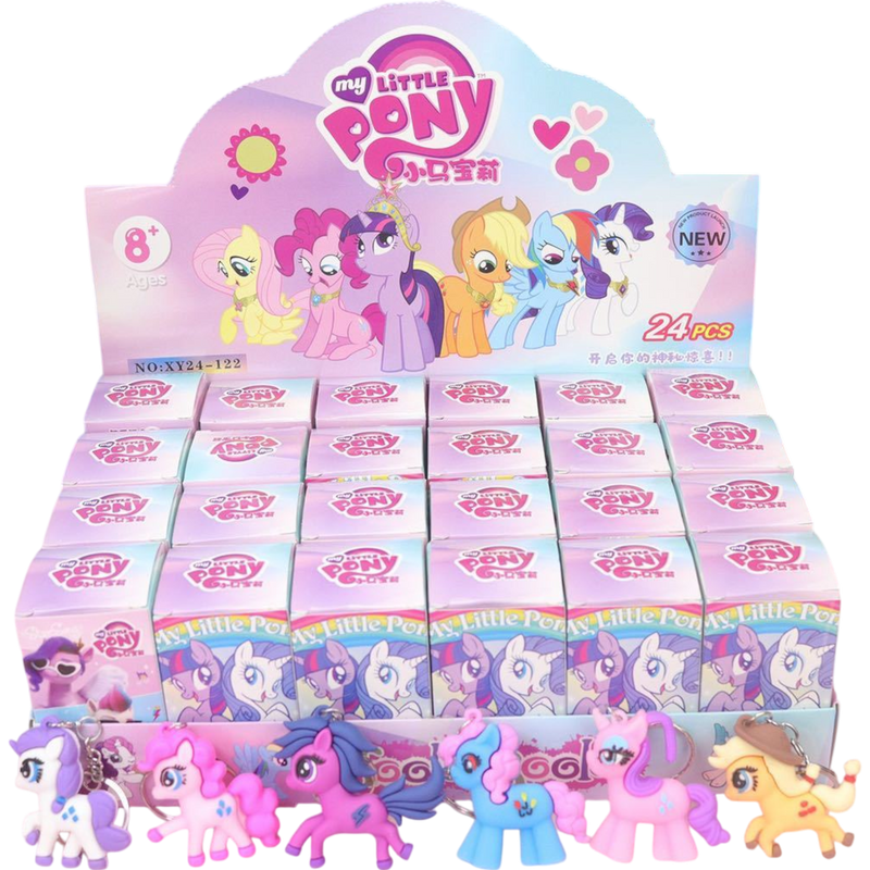 My Little Pony Keychain Blind Box 24 Count Display