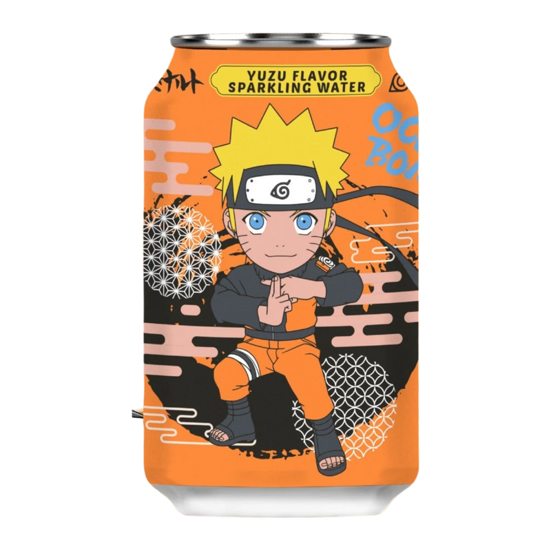 Naruto Ocean Bomb Yuzu Sparkling Water 24 Count