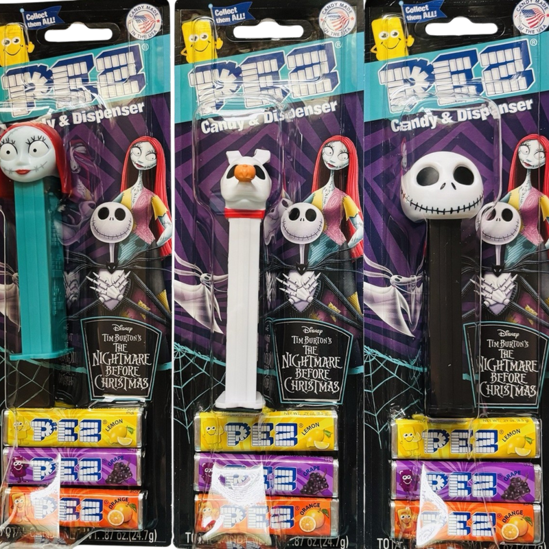 PEZ Nightmare Before Christmas Blister Pack 12 Count