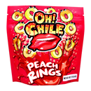 Oh! Chile Peach Rings 4 oz- 12 Count