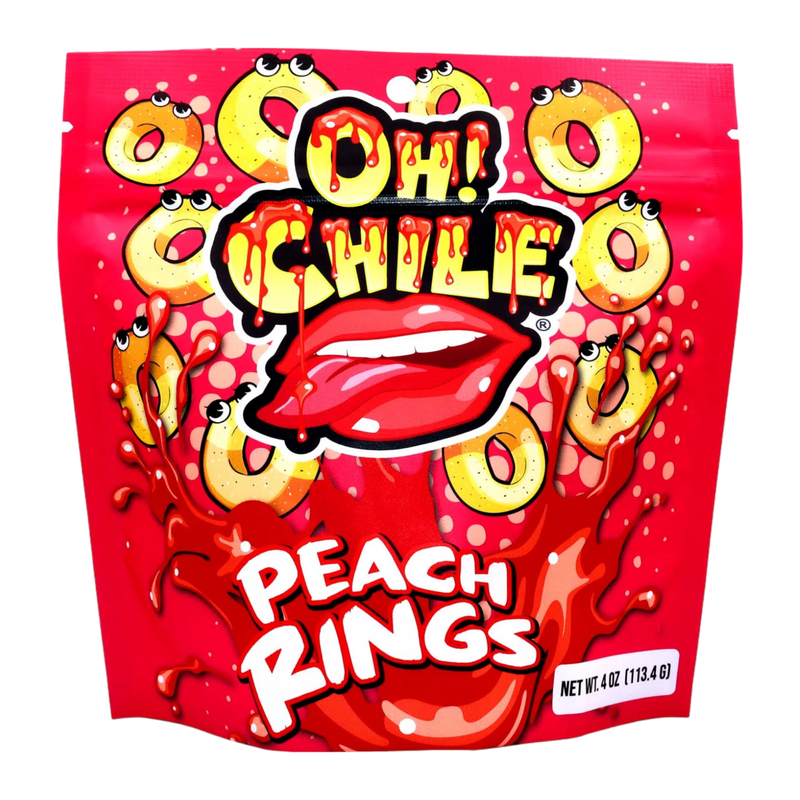 Oh! Chile Peach Rings 4 oz