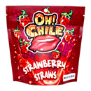 Oh! Chile Strawberry Straws 3 oz- 12 Count