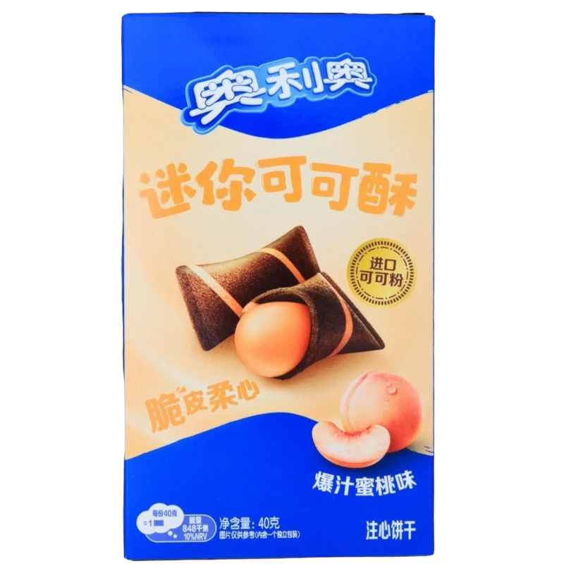 Oreo Mini Cocoa Pastry Peach 50g