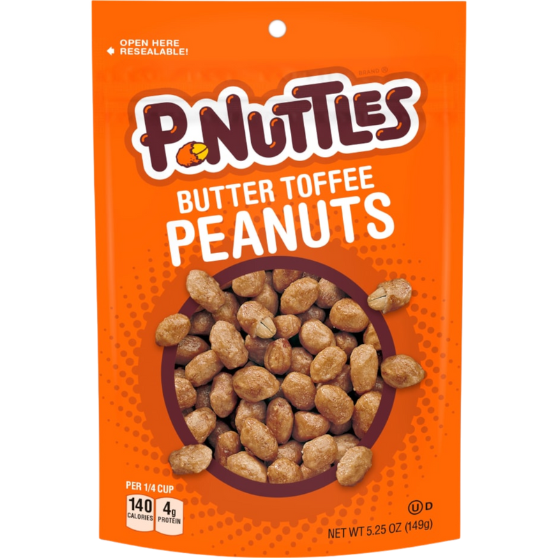 P-Nuttles Butter Toffee Peanuts 10 Count