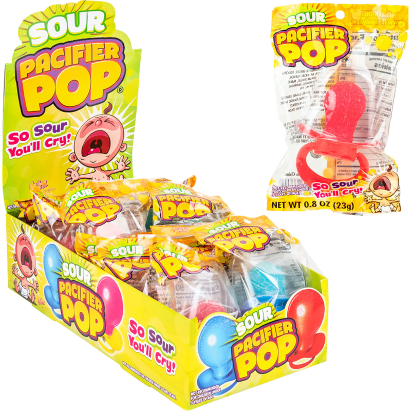 Sour Pacifier Pop 12 Count