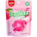 Amos Peelerz Peach 6 oz 12 Count