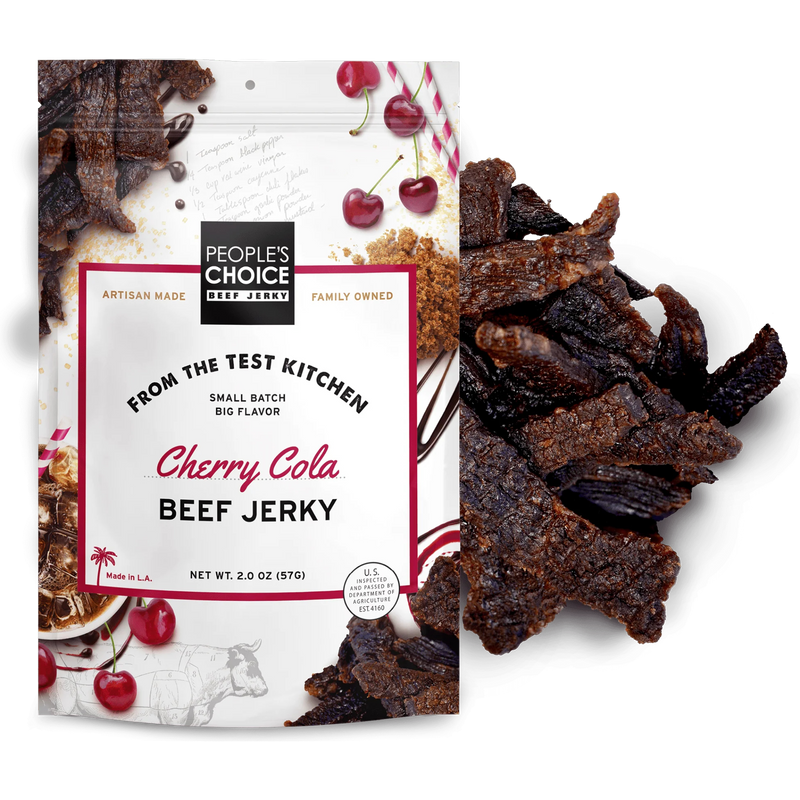 People's Choice Cherry Cola Beef Jerky 2 oz