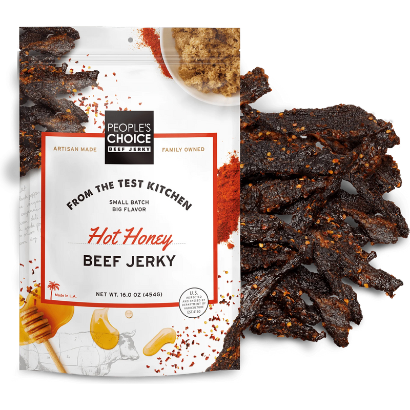 People's Choice Hot Honey Beef Jerky 2 oz
