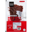 People's Choice Hot & Spicy Single Slab Beef Jerky 1.4 oz- 15 Count