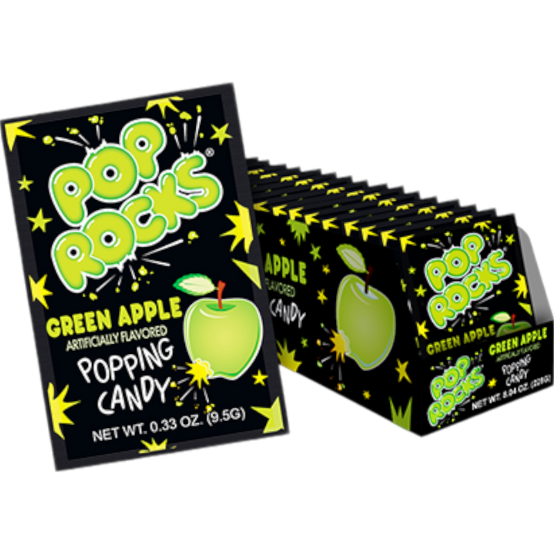 Pop Rocks Green Apple 24 Count