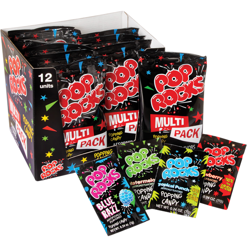 Pop Rocks Multi Pack 12 Count
