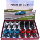Kinsmart Porsche 911 GT2 RS Hard Top Diecast 1/36 Scale 12 Count