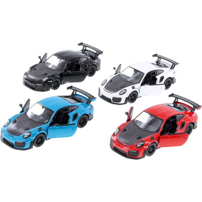 Kinsmart Porsche 911 GT2 RS Hard Top Diecast 1/36 Scale 12 Count