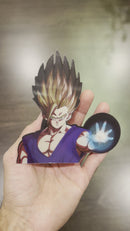 Super Saiyan Goku Anime 3D Sticker
