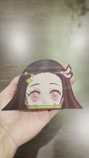Nezuko Anime 3D Sticker