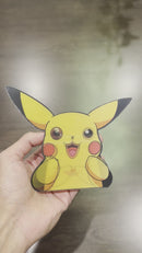 Pikachu Anime 3D Sticker