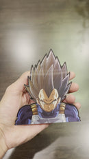 Super Saiyan Vegeta Anime 3D Sticker