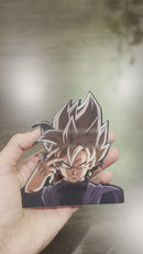 Ultra Instinct Goku Anime 3D Sticker