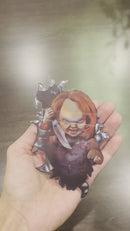 Chucky Anime 3D Sticker