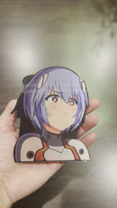 Asuka Anime 3D Sticker