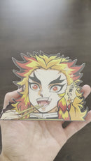 Kyojuro Rengoko Anime 3D Sticker